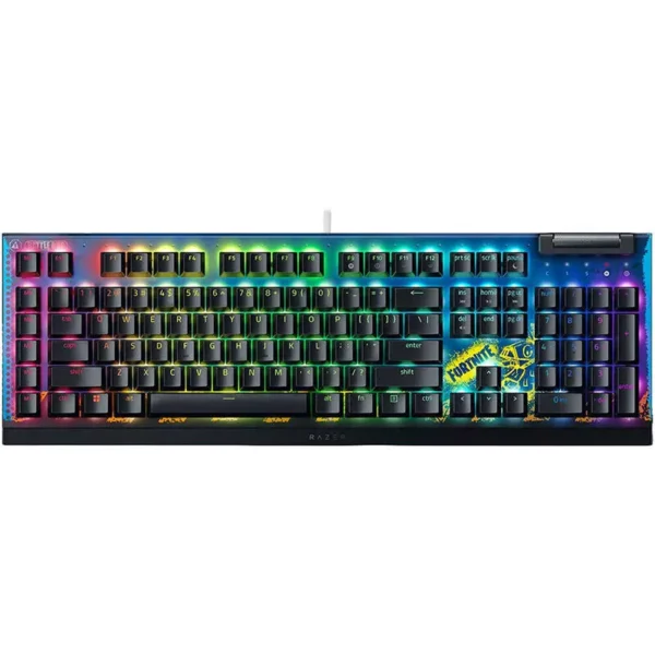 Razer BlackWidow V4 X Fortnite Edition RGB Mechanical Gaming Keyboard > Blue