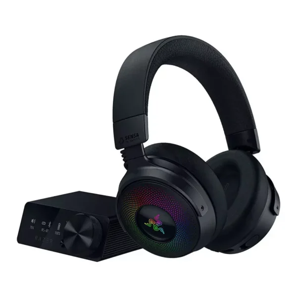 Razer Kraken V4 Pro RGB With OLED Control Hub Wireless Gaming Headset > Black