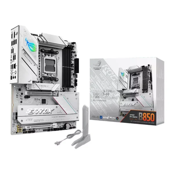 ASUS ROG STRIX B850-A GAMING WiFi AM5 DDR5 ATX Motherboard > White