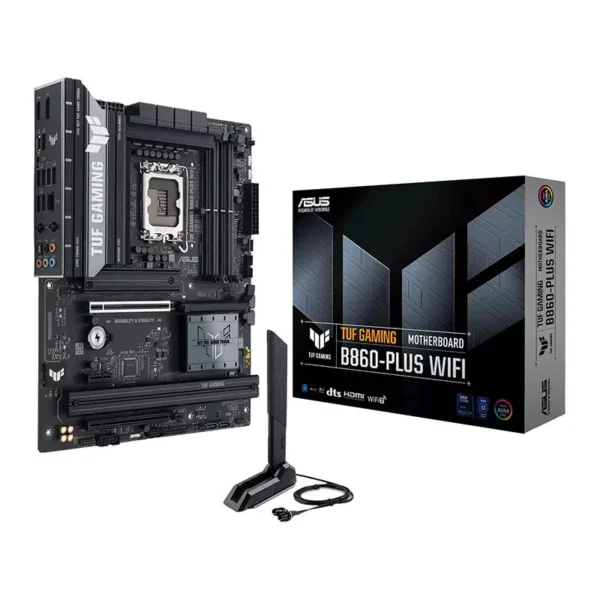 ASUS TUF GAMING B860-PLUS LGA 1851 WiFi Intel B860 DDR5 ATX Motherboard > Black