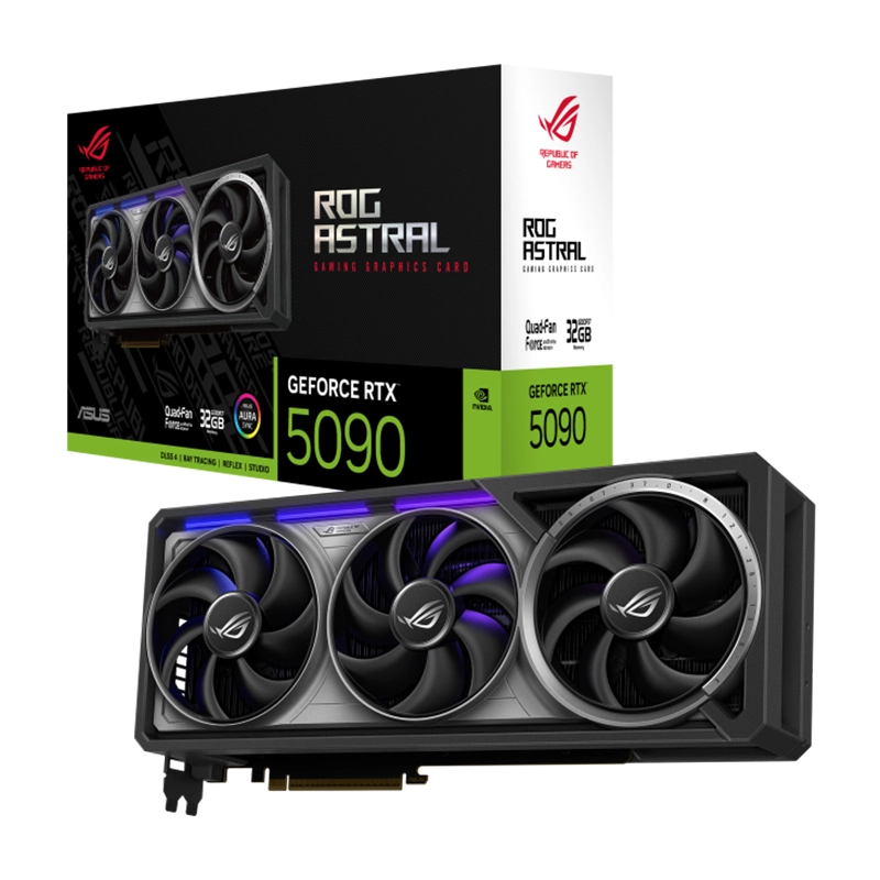 90YV0LW1-M0NA00 Asus ROG Astral GeForce RTX 5090 32GB GDDR7 Graphics Card, DLSS 4