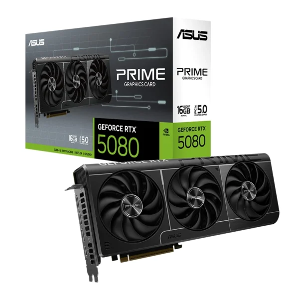 ASUS PRIME GeForce RTX 5080 16GB GDDR7 Video Card, DLSS 4