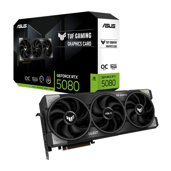 ASUS TUF Gaming GeForce RTX 5080 16GB GDDR7 OC Edition Video Card, DLSS 4