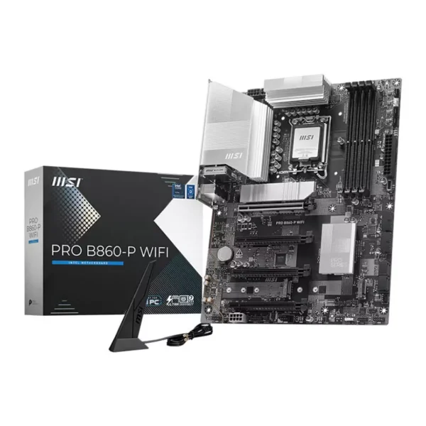 MSI PRO B860-P WiFi DDR5 LGA 1851 ATX Motherboard > Black