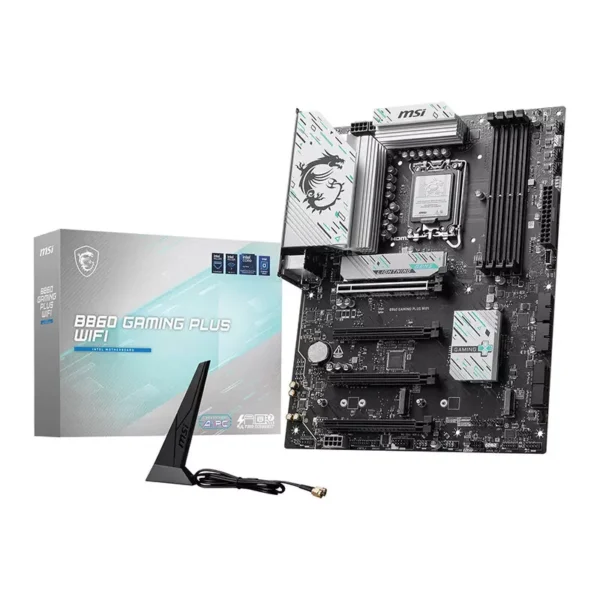 MSI B860 GAMING PLUS WIFI DDR5 LGA 1851 ATX Motherboard > Black