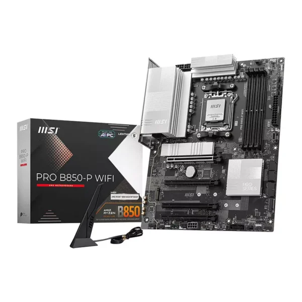 MSI PRO B850-P WiFi AM5 DDR5 ATX Motherboard > Black