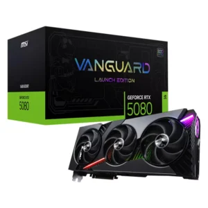 MSI GeForce RTX 5080 16GB GDDR7 VANGUARD SOC LAUNCH EDITION Video Card, DLSS 4