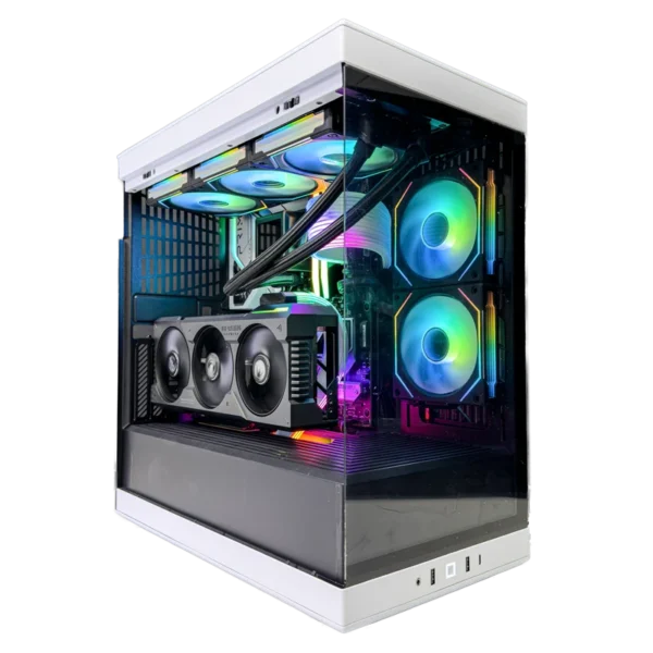Intel Core i9-14900K 14th Gen (64GB DDR5 RAM, RTX 4070 Ti Super 16GB GPU) Elegance Gaming PC