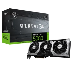 MSI GeForce RTX 5080 16GB GDDR7 VENTUS 3X Video Card, DLSS 4