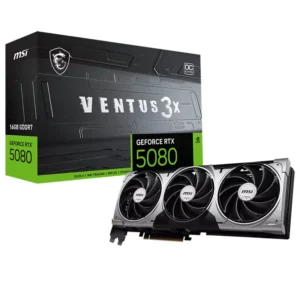 MSI GeForce RTX 5080 16GB GDDR7 VENTUS 3X OC Video Card, DLSS 4