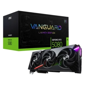 MSI GeForce RTX 5080 16GB GDDR7 VANGUARD SOC LAUNCH EDITION Video Card, DLSS 4