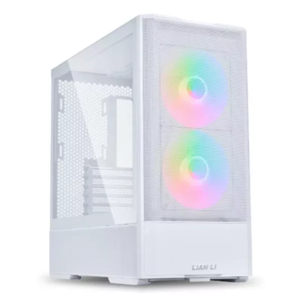 LIAN LI LANCOOL 207 Mid-Tower Tempered Glass ATX Case > White