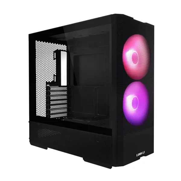 LIAN LI LANCOOL 207 Mid-Tower Tempered Glass ATX Case > Black