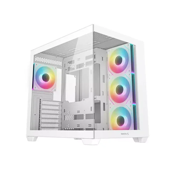 DeepCool CG530 4F Mid-Tower TG ATX Case > White