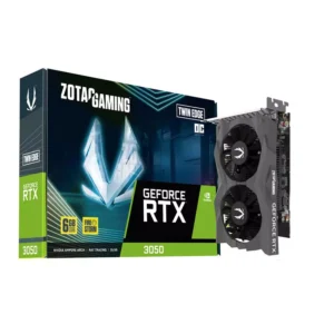 ZOTAC GAMING GeForce RTX 3050 6GB GDDR6 Twin Edge OC Video Card, DLSS 3