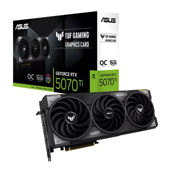 ASUS TUF Gaming GeForce RTX 5070 Ti 16GB GDDR7 OC Edition Video Card, DLSS 4