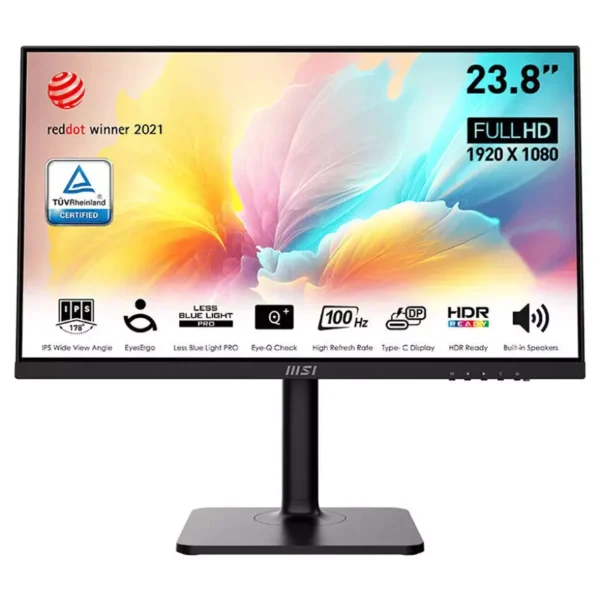 MSI Modern MD2412P 24-inch IPS, 100Hz, 1ms, Business Monitor > Black