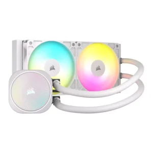 Corsair NAUTILUS 240 RS ARGB AIO CPU Liquid Cooler > White