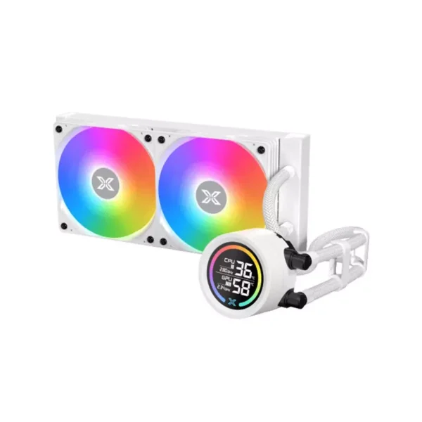 Xigmatek LK 240 Digital Arctic PWM ARGB CPU Liquid Cooler > White