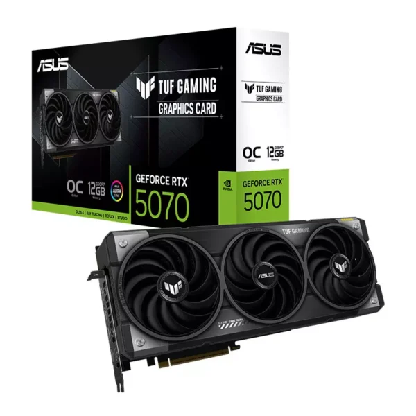 ASUS TUF Gaming GeForce RTX 5070 12GB GDDR7 OC Edition Graphics Card, DLSS 4