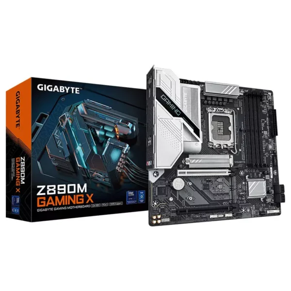 Gigabyte Z890M GAMING X LGA 1851 Micro-ATX Motherboard > Black