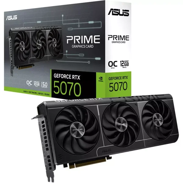 Asus GeForce RTX 5070 Prime OC 12GB GDDR7 Video Card, DLSS 4