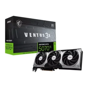MSI NVIDIA GeForce RTX 5070 Ti 16GB GDDR7 VENTUS 3X OC Video Card, DLSS 4