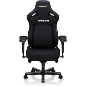 AndaSeat Kaiser 4 Series Premium XL Size Linen Fabric Gaming Chair > Carbon Black