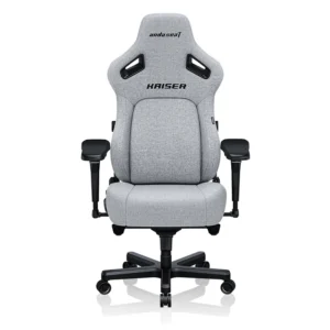 AndaSeat Kaiser 4 Series Premium XL Size Linen Fabric Gaming Chair > Ash Gray