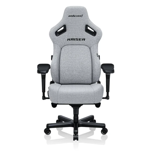 AndaSeat Kaiser 4 Series Premium XL Size Linen Fabric Gaming Chair > Ash Gray