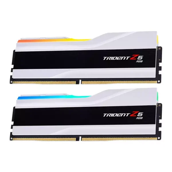 G.SKILL Trident Z5 RGB 32GB (2 x 16GB) DDR5 7200MHz Desktop RAM > White