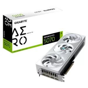 Gigabyte GeForce RTX 5070 AERO OC 12G GDDR7 Video Card, DLSS 4