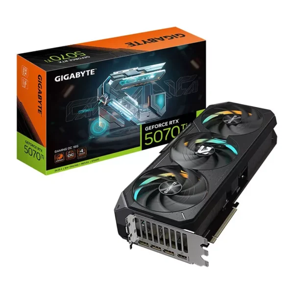 Gigabyte GeForce RTX 5070 Ti GAMING OC 16G GDDR7 Video Card, DLSS 4