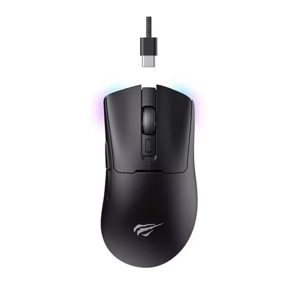 HAVIT Quad-mode 2.4GHz Wireless Gaming Mouse > Black