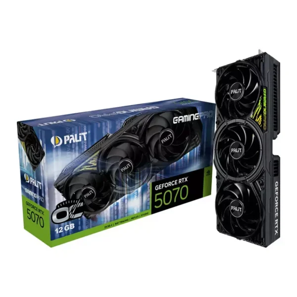 PALIT NVIDIA GeForce RTX 5070 12GB GDDR7 GamingPro OC Video Card, DLSS 4