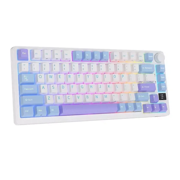 RK ROYAL Kludge M75 wireless mechanical keyboard > Taro Milk