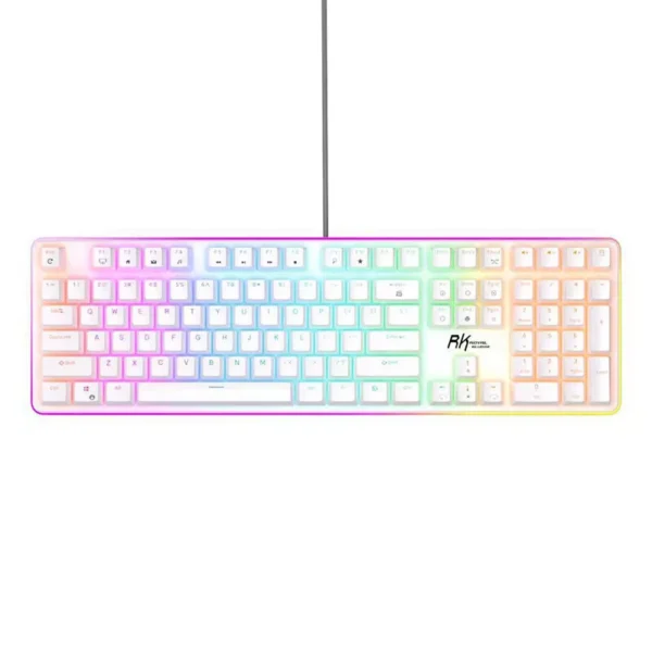 RK ROYAL KLUDGE RK918 RGB Wired Mechanical Keyboard > White