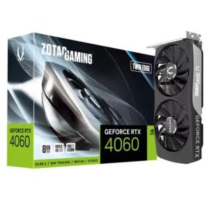 ZOTAC GAMING GeForce RTX 4060 8GB GDDR6 Twin Edge Video Card, DLSS 3