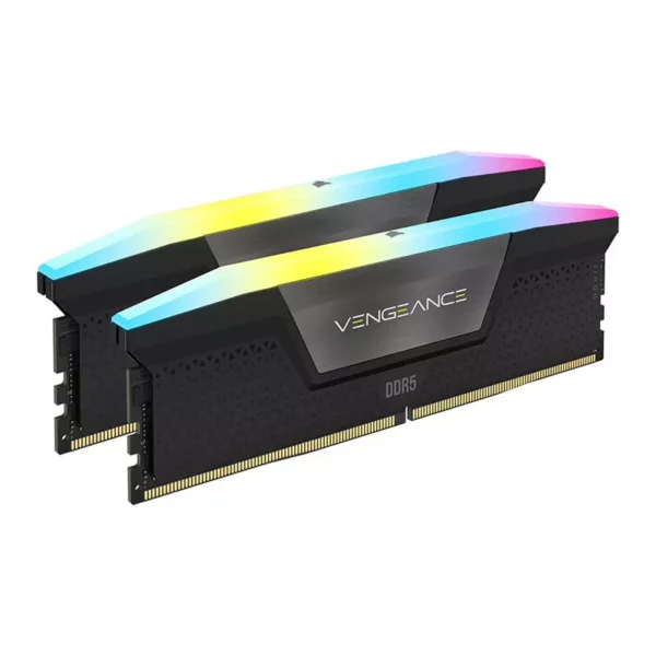 Corsair Vengeance RGB Black 48GB (2x24GB) 6000MHz DDR5 Memory Kit > Black