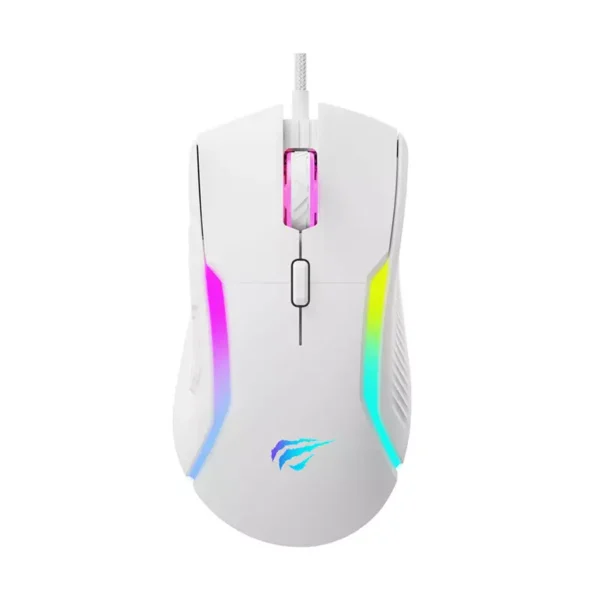 Havit Dynamic RGB Backlit Gaming Mouse > White