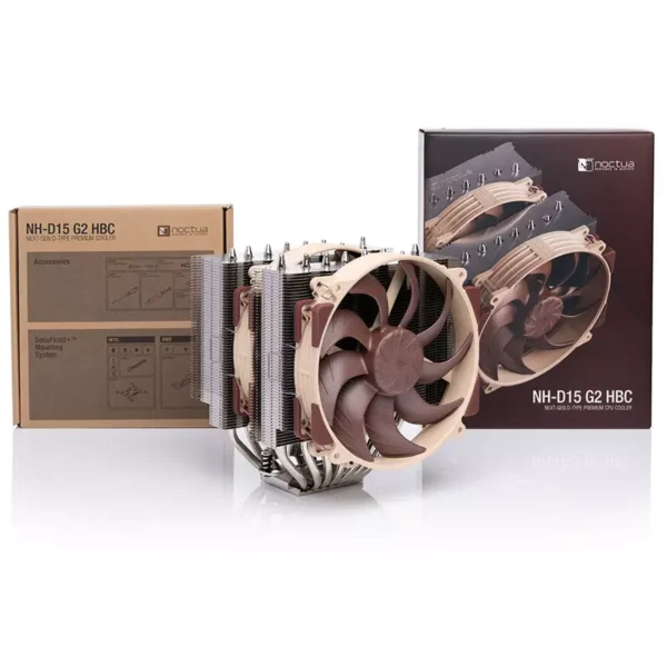 Noctua NH-D15 G2 HBC Dual Tower CPU Cooler > Brown