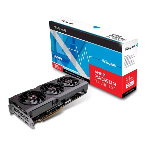 Sapphire AMD Radeon RX 7900 XT PULSE 20GB GDDR6 Video Card, FSR 3