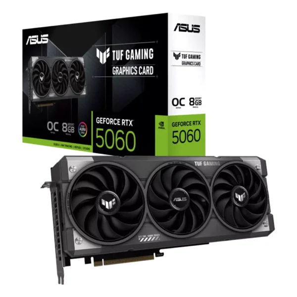 ASUS TUF Gaming RTX 5060 OC 8GB GDDR7 GAMING Video Card, DLSS 4
