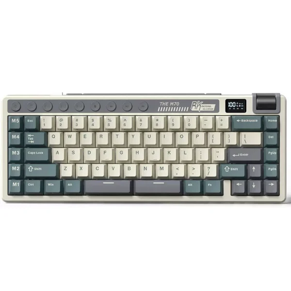 RK Royal Kludge M70 RGB Wireless Keyboard > Cyan Purple