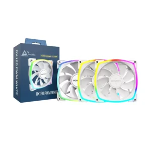 Montech RX120 PWM ARGB Ultra Durable Triple Pack Fan > White