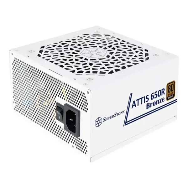 SilverStone 650W 80 PLUS Bronze ATX 3.1 Power Supply > Black