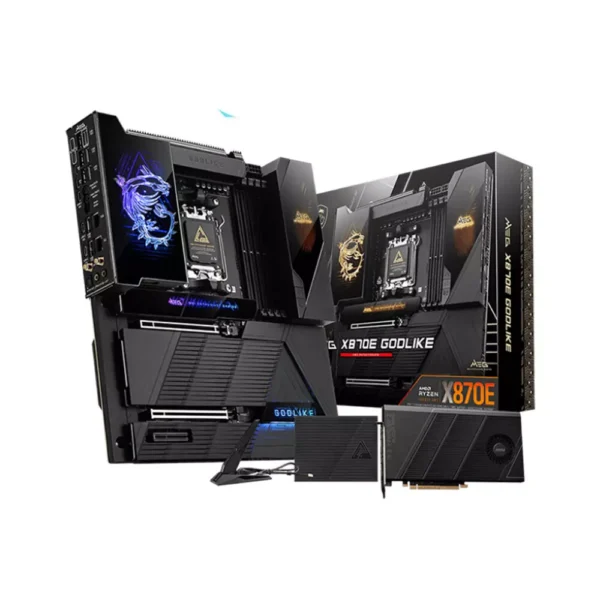 Asus MEG X870E GODLIKE WIFI DDR5 AM5 Motherboard > Black
