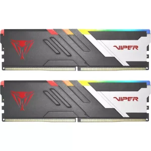 Patriot Viper Venom RGB DDR5 64GB (2X32GB) 6000MT/s CL36 Ram > Black