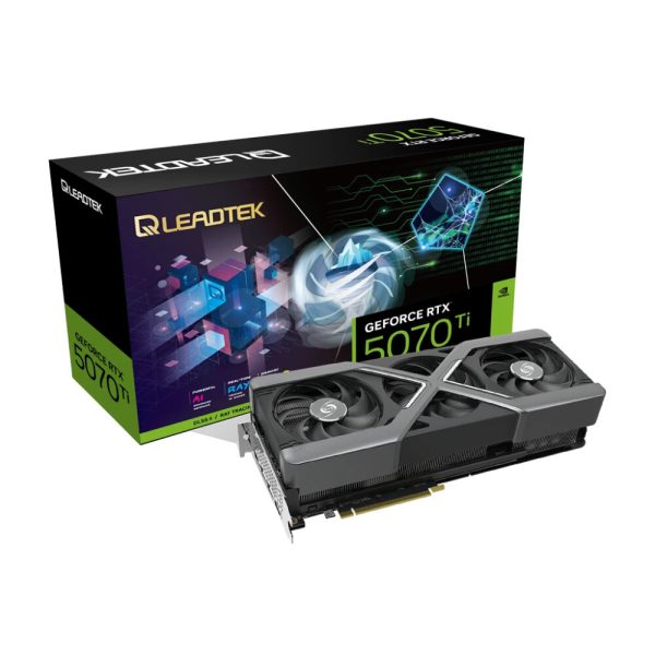 LEADTEK WinFast RTX 5070 Ti GDDR7 HURRICANE 16GB Video Card, DLSS 4
