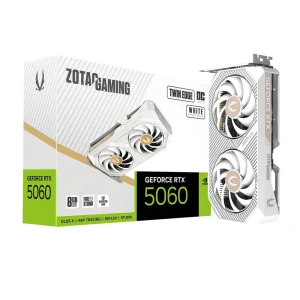 ZOTAC GAMING GeForce RTX 5060 8GB Twin Edge OC Edition Video Card, DLSS 4